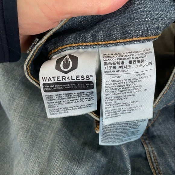 Levi’s 559 Relaxed Straight 38x32 Men's Blue Jeans - Picture 2 of 8